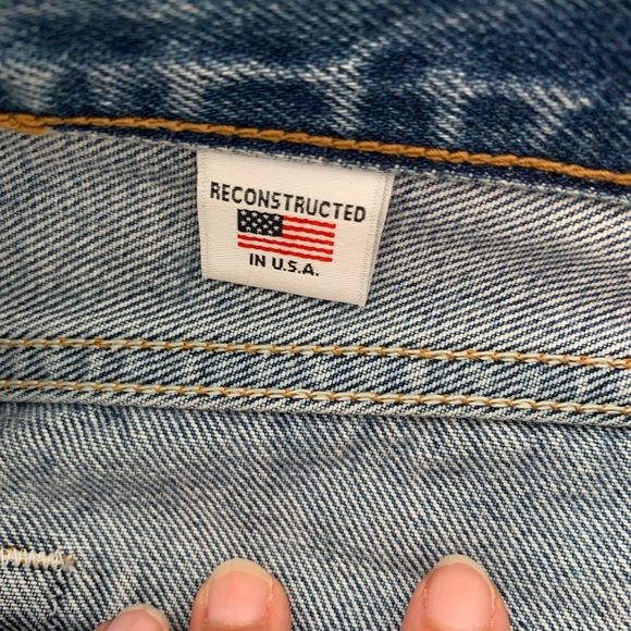 Re/Done jeans skirt - Picture 6 of 6